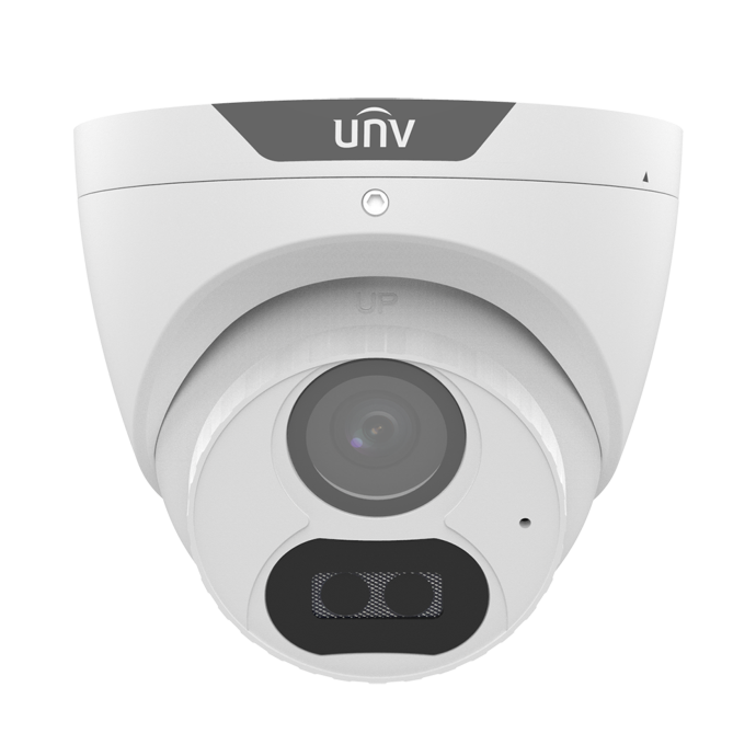 UNV 2MP AHD Light Hunter Audio Dome Camera UAC-T122-AF28LM 40 Mtr IR Range  | IP67 waterproof and dustproof design |  Built-in  microphone Image