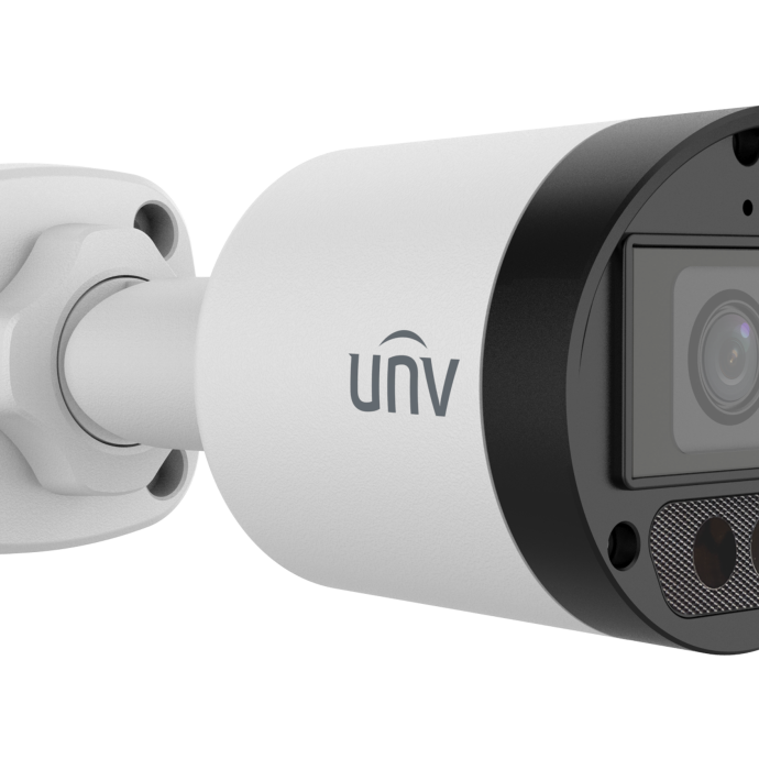 UNV 2MP AHD Light Hunter Audio Bullet Camera UAC-B122-AF40LM 40 Mtr IR Range  | IP67 waterproof and dustproof design |  Built-in  microphone Image