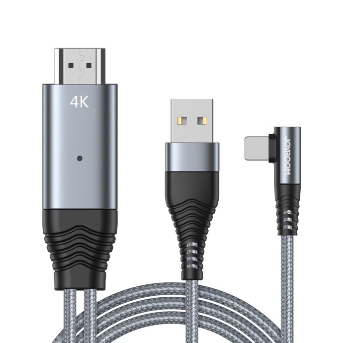 SY-35L1 Lightning to HDMI 4K mirroring cable 3m Image