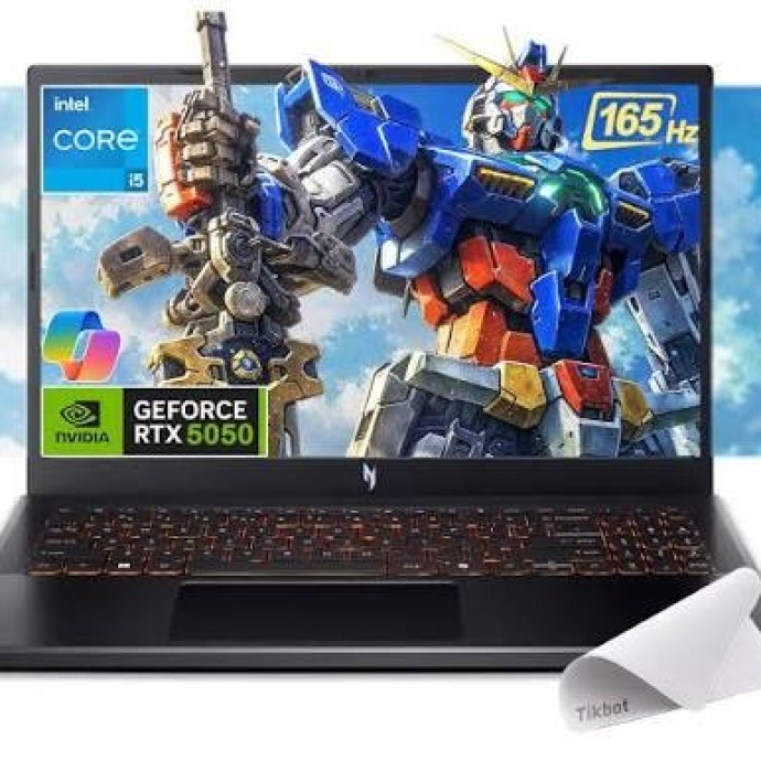 ACER NITRO V15 CORE 5 210H 16GB DDR5 RAM 512GB GEN 4 SSD  RTX5050 8GB BACKLIT 1 YEAR Image