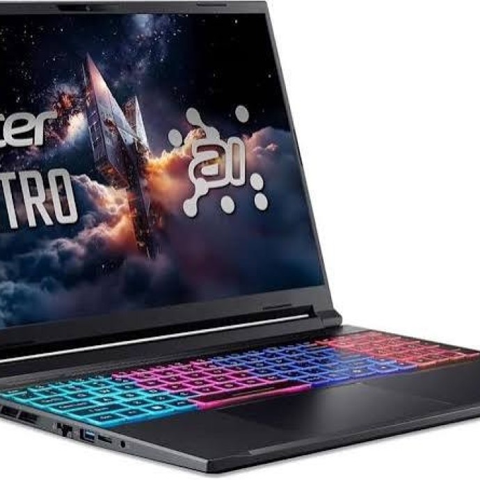 ACER NITRO V 16 AI AMD RYZEN 7 350 DDR5 16GB RAM 1TB PCle SSD 16WUXGA IPS sRGB100% 180Hz RTX5060-8GB VRAM Image