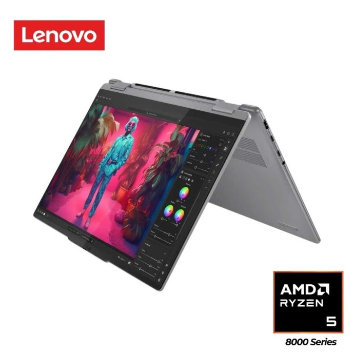 Lenovo Yoga 7 | Core Ultra 5 125U | 16GB RAM 512 GB SSD | 16" 2K IPS Backlight | Finger Print | Win 11 | Grey | 1 Year Warranty Image