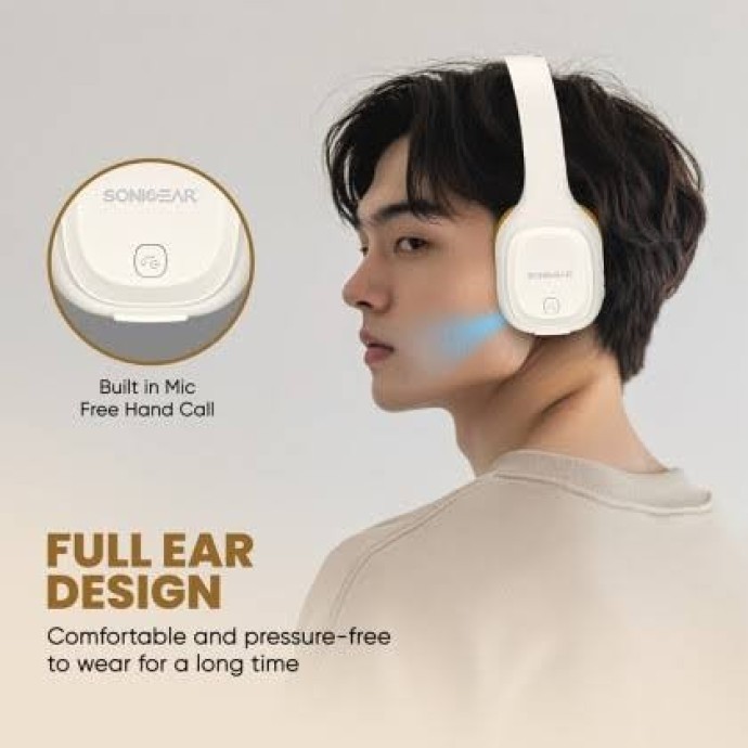 SonicGear AirPhone 5 Wireless Headphone with Built-In Mic Image