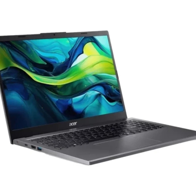 ACER ASPIRE 15 | Ryzen 5 8640HS | 16GB DDR5 | 512GB SSD | 15.6" FHD | Backlit Fingerprint | Steel Grey | 1 Year Warranty Image