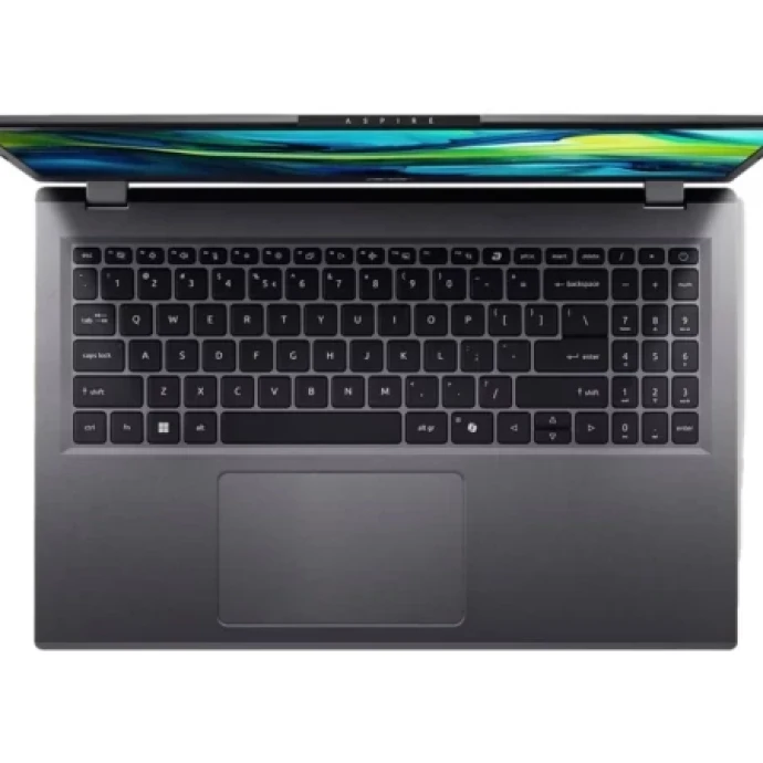 ACER ASPIRE 15 | Ryzen 5 8640HS | 16GB DDR5 | 512GB SSD | 15.6" FHD | Backlit Fingerprint | Steel Grey | 1 Year Warranty Image