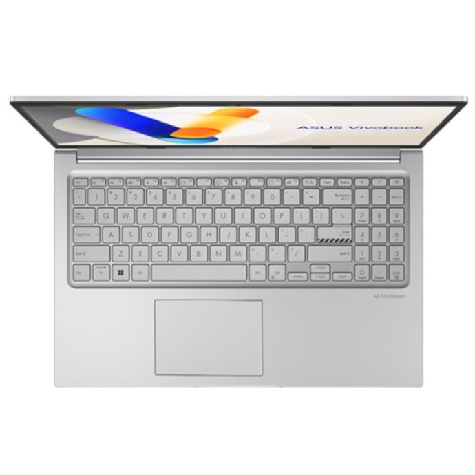 ASUS VIVOBOOK X1504V I5 13TH GEN 1334U 8GB DDR5 RAM 512GB SSD 15.6" SILVER 1 YEAR Image