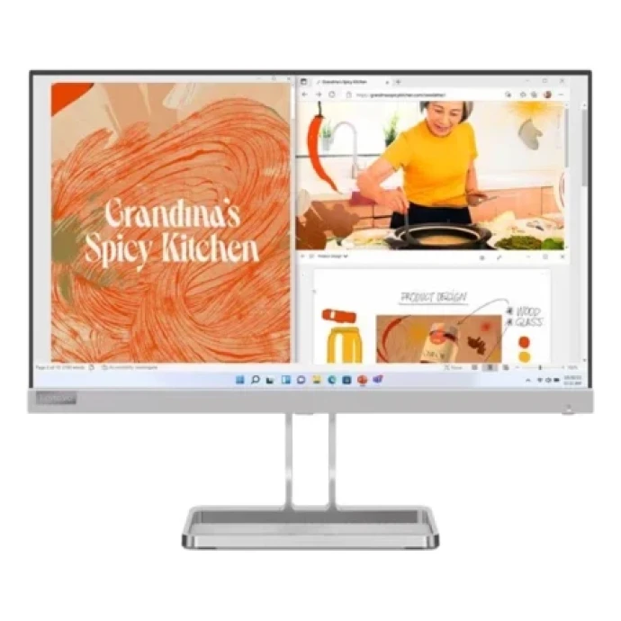 Lenovo L22i-40 21.5'' FHD IPS 75Hz Monitor (AMD FreeSync, 3W Speakers, HDMI/VGA) Image