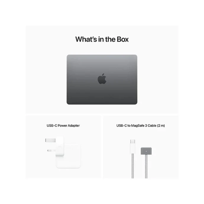 MACBOOK AIR M2 16GB MEMORY 256GB STORAGE 13" 1 YEAR INTERNATIONAL Warranty Image